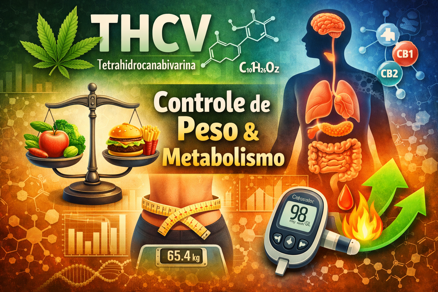 THCV: o canabinoide promissor no controle do peso e do metabolismo